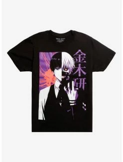 Outlet โ๏ธ Tokyo Ghoul Kaneki Split Face T-Shirt ๐