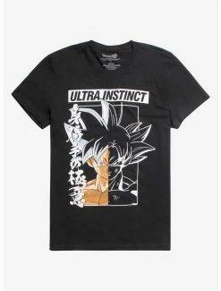 Outlet 🥰 Dragon Ball Super Goku Ultra Instinct Split T-Shirt 😍