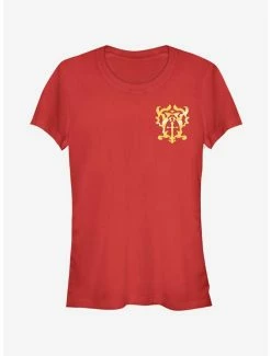 New 🔔 Castlevania Belmont Crest 👧 Girls T-Shirt ⭐