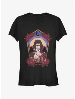 Discount 😍 Castlevania Dracula Art Nouvea 👧 Girls T-Shirt 💯