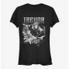 Outlet 🎁 Castlevania Trevor Badge 👧 Girls T-Shirt ❤️