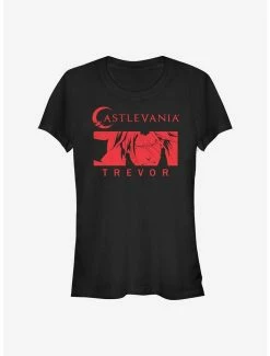 Best Pirce 🛒 Castlevania Trevor Red 👧 Girls T-Shirt 💯