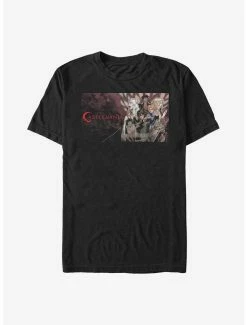Cheap 🔥 Castlevania Horizontal Poster T-Shirt 🎁