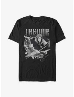 Best Pirce ⌛ Castlevania Trevor Badge T-Shirt ✨