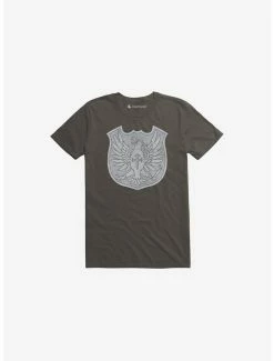 Best Pirce 😍 Black Clover Silver Eagle Squad Emblem T-Shirt 🥰