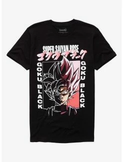 Brand new 🌟 Dragon Ball Super Super Saiyan Rose Goku Black T-Shirt ⭐