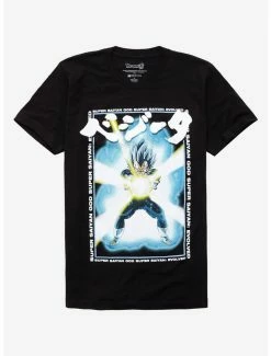Brand new ✔️ Dragon Ball Super SSGSS Vegeta Evolution T-Shirt 👍
