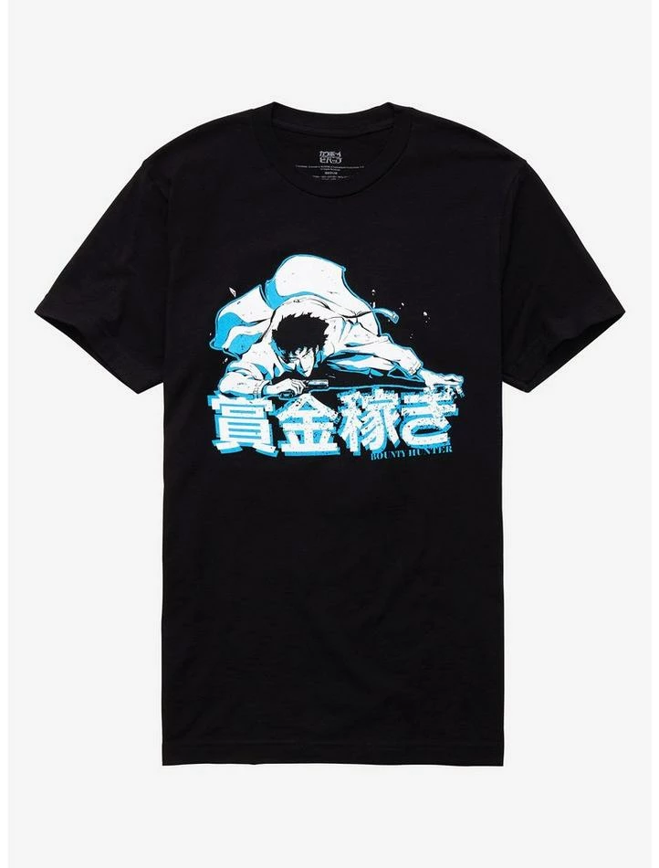 New β¨ Cowboy Bebop Spike Crawling T-Shirt π§¨