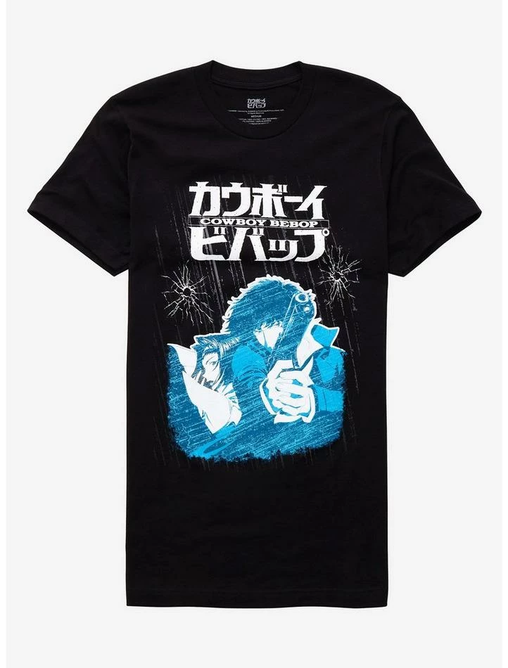 Outlet โจ Cowboy Bebop Blue Sketch T-Shirt โ