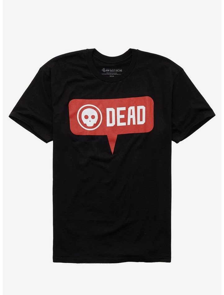 Outlet ๐งจ Sword Art Online Alternative Gun Gale Online Dead T-Shirt ๐ฅฐ