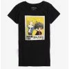 Best deal 🛒 Banana Fish Ash & Eiji Chibi Photo Boyfriend Fit 👧 Girls T-Shirt Hot Topic Exclusive 🎉