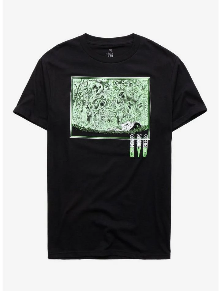New π Junji Ito Gyo Green Gas T-Shirt π
