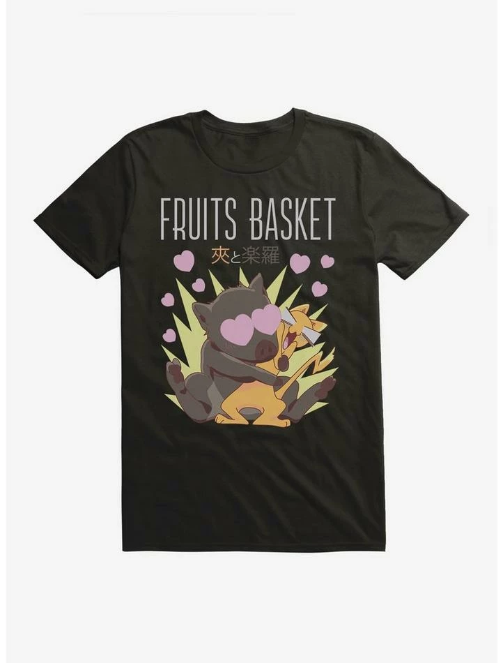 Hot Sale ๐งจ Fruits Basket Kagura Aand Kyo T-Shirt ๐