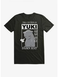 Discount ✔️ Fruits Basket Yuki Sohma Damn Rat T-Shirt 🛒