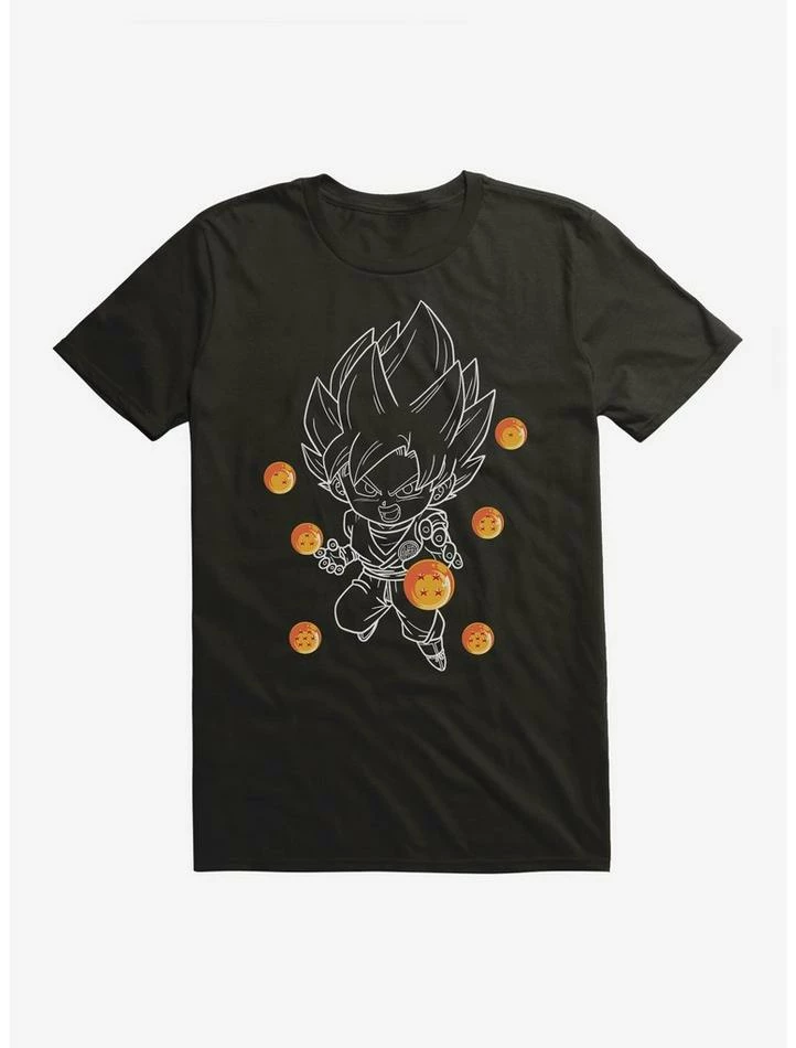 Cheapest ๐ Dragon Ball Super Chibi Goku Saiyan T-Shirt ๐