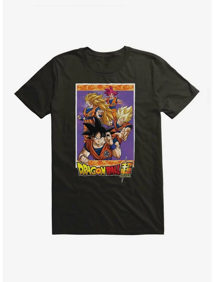 Flash Sale ⭐ Dragon Ball Super Goku Transformations T-Shirt 🔥