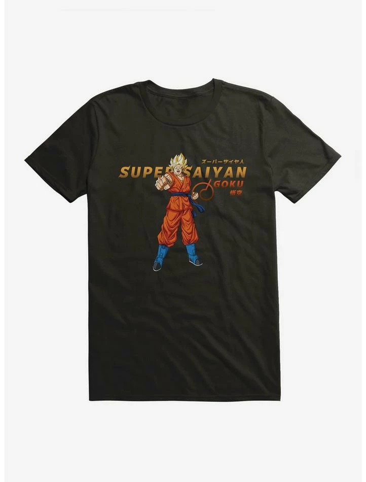 Budget 🤩 Dragon Ball Super Super Saiyan Goku Stance T-Shirt 🌟