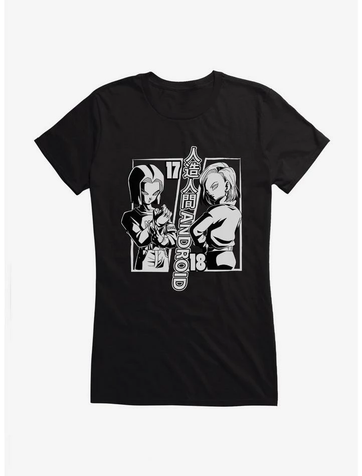 Wholesale 🛒 Dragon Ball Super Android 17 👧 Girls T-Shirt 🛒