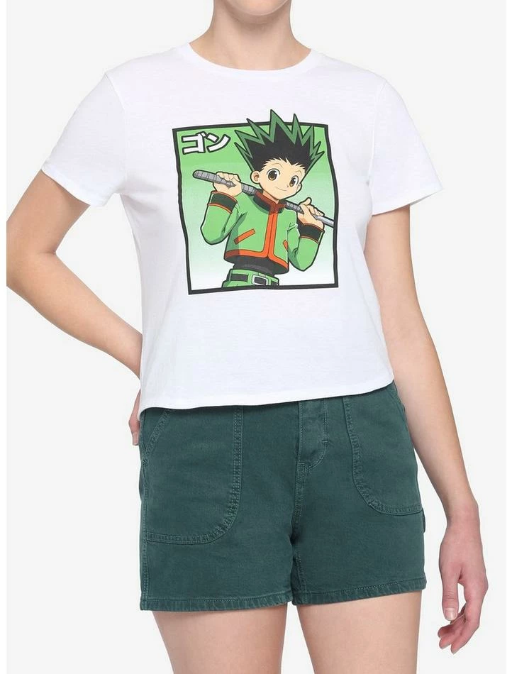 Flash Sale ๐ฅฐ Hunter X Hunter Gon Box ๐ง Girls T-Shirt ๐ฅฐ