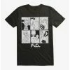 Cheap 🔥 FLCL Black And White Panels T-Shirt 👍