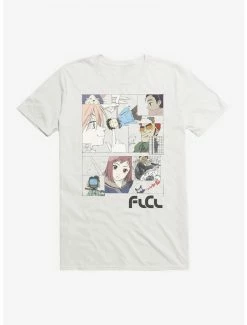 Deals 🛒 FLCL Character Panels T-Shirt 👍