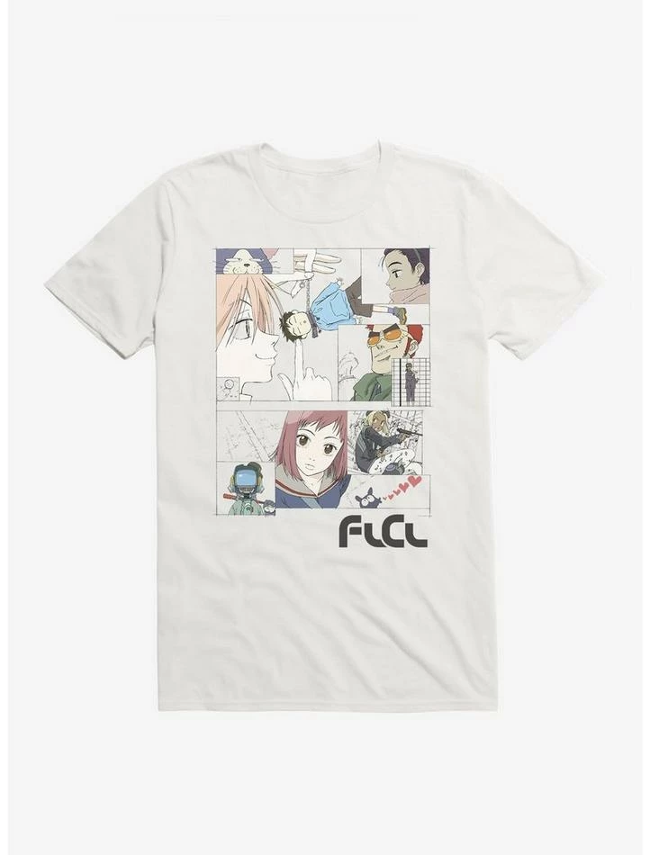 Deals ๐ FLCL Character Panels T-Shirt ๐