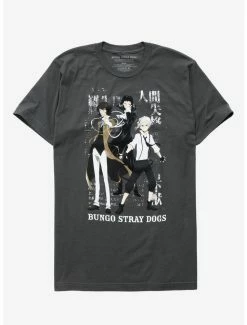 Hot Sale ❤️ Bungo Stray 🐕 Dogs Group T-Shirt 😉
