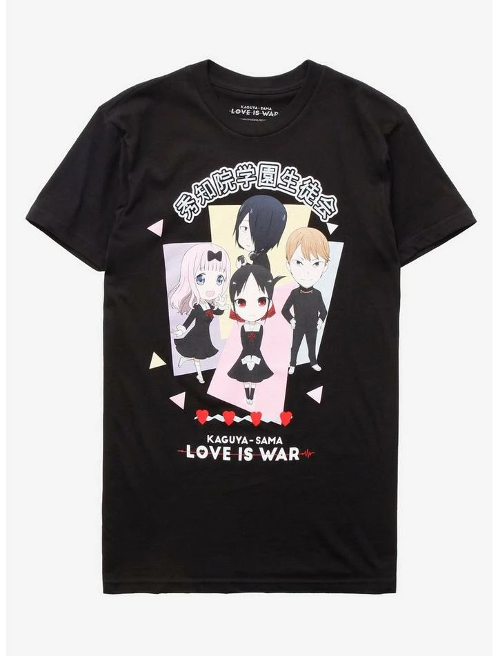 New โ Kaguya-sama: Love Is War Chibi Boyfriend Fit ๐ง Girls T-Shirt ๐งจ