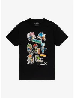 Flash Sale 💯 SK8 The Infinity Chibi Group Graffiti T-Shirt 🛒