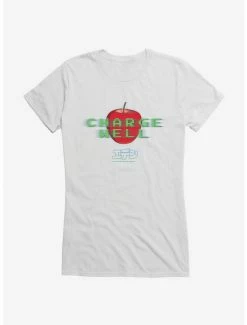 Brand new 😉 Eden Charge Well Apple Logo 👧 Girls T-Shirt 😍
