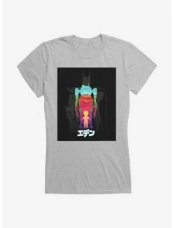 Buy 🔔 Eden Robot Silhouettes Logo 👧 Girls T-Shirt 😍