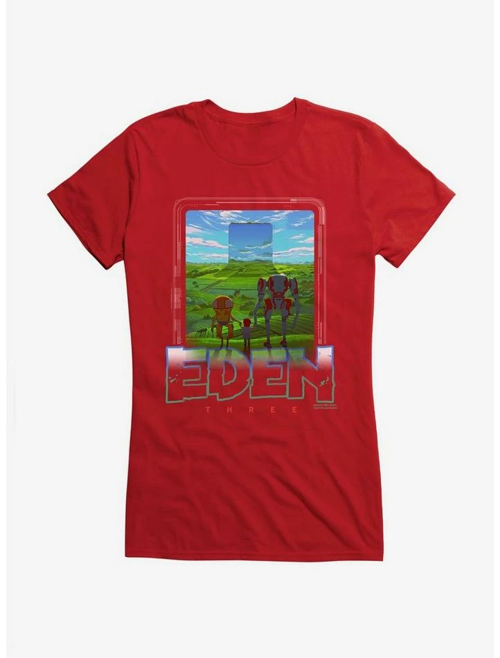 Best Sale 👏 Eden Three Garden Logo 👧 Girls T-Shirt 👏