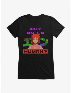 Top 10 🎁 Eden Why Am I Am A Human Logo 👧 Girls T-Shirt 🥰