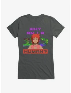 Best deal 🧨 Eden Why Am I Am A Human Logo 👧 Girls T-Shirt 😀