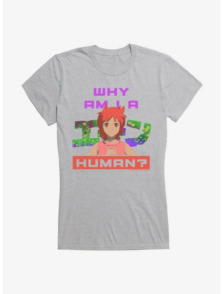Discount 😉 Eden Why Am I Am A Human Logo 👧 Girls T-Shirt 🛒
