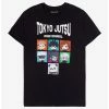 Budget 💯 Jujutsu Kaisen Group Icon Chibi T-shirt 👍