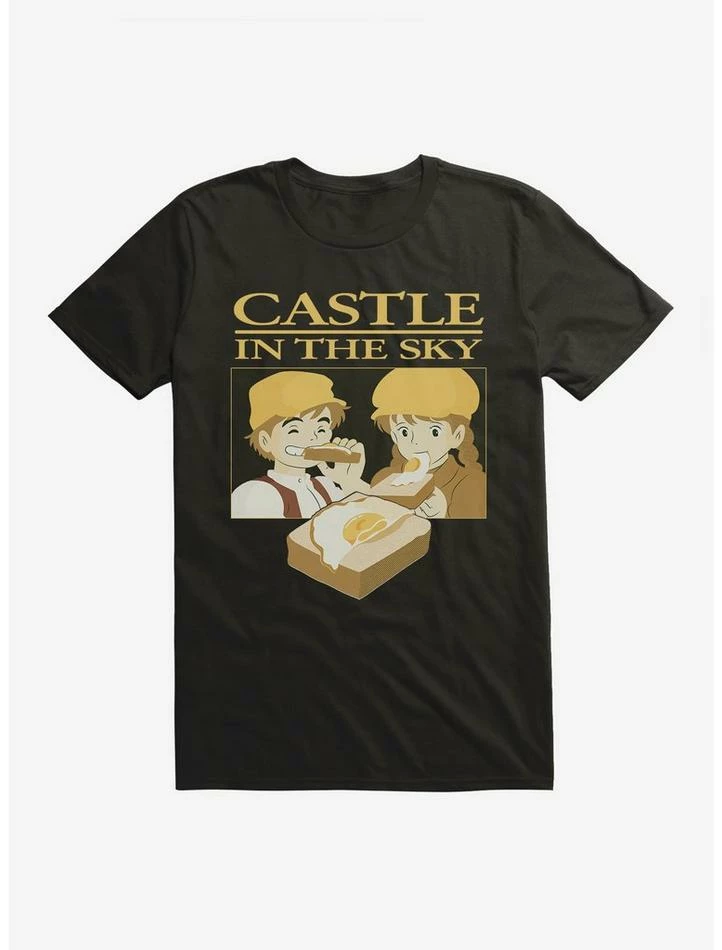 Outlet ๐ฅฐ Studio Ghibli Castle In The Sky Sunny Side Up T-Shirt ๐ฅ - Image 2
