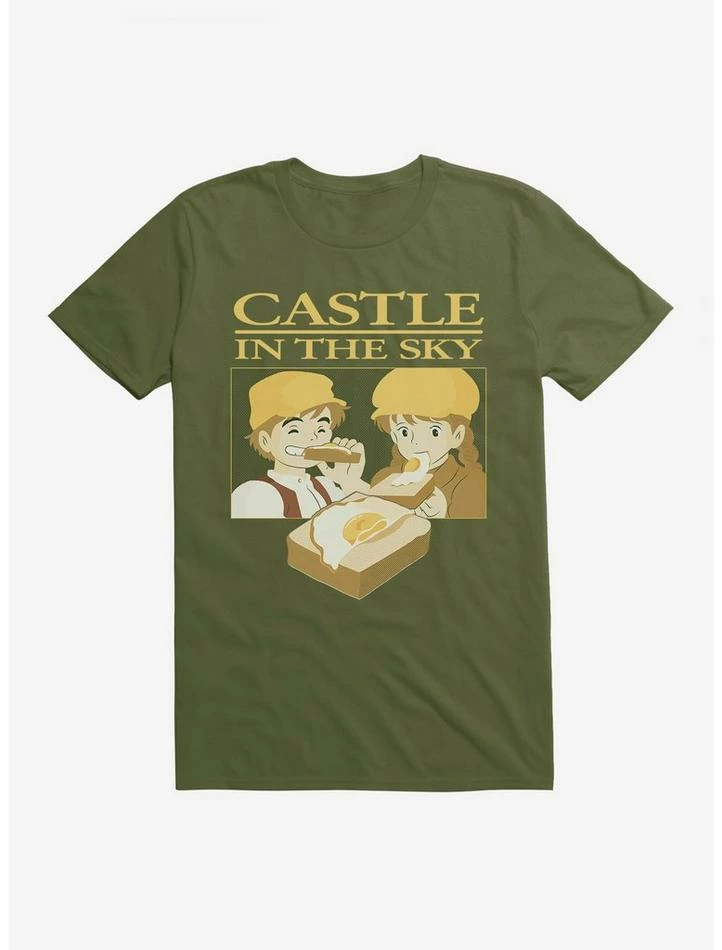 Outlet ๐ฅฐ Studio Ghibli Castle In The Sky Sunny Side Up T-Shirt ๐ฅ - Image 5
