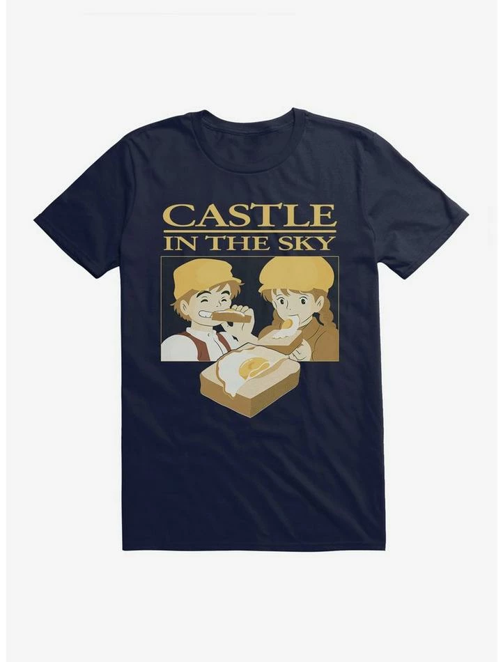 Outlet ๐ฅฐ Studio Ghibli Castle In The Sky Sunny Side Up T-Shirt ๐ฅ - Image 4