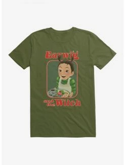 New ❤️ Studio Ghibli Earwig And The Witch Served T-Shirt 👍