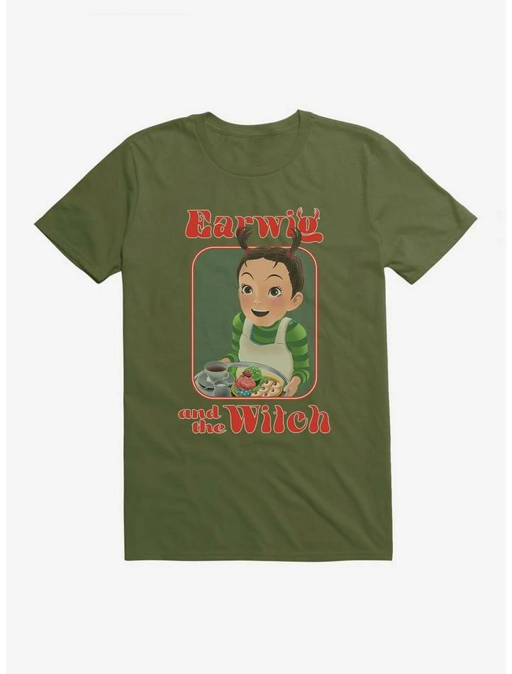 New โค๏ธ Studio Ghibli Earwig And The Witch Served T-Shirt ๐