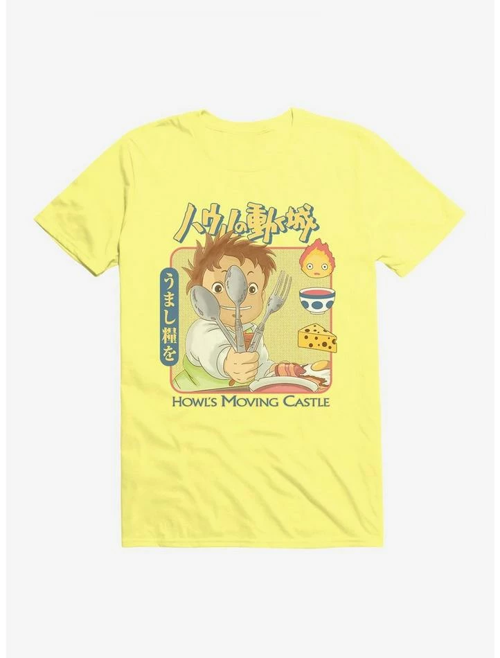 Top 10 โ Studio Ghibli Howl's Moving Castle Markl Utensils T-Shirt ๐ - Image 4