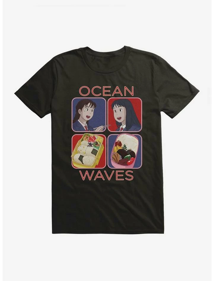 Best Sale โ๏ธ Studio Ghibli Ocean Waves Bento Box T-Shirt ๐ - Image 2