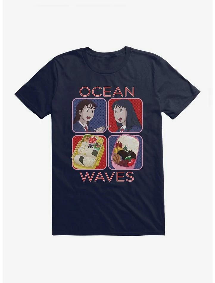 Best Sale โ๏ธ Studio Ghibli Ocean Waves Bento Box T-Shirt ๐ - Image 3