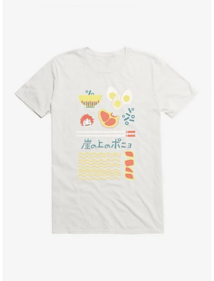 Cheap โ Studio Ghibli Ponyo Ramen Essentials T-Shirt ๐ฅฐ - Image 2