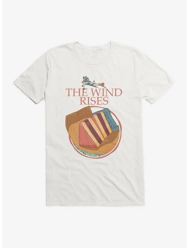 Flash Sale ๐งจ Studio Ghibli The Wind Rises Cake Slices T-Shirt ๐ฅ