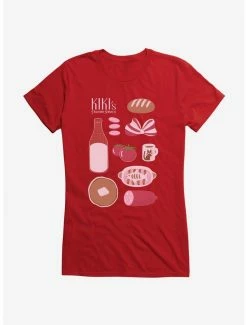 Best reviews of ✨ Studio Ghibli Kiki's Delivery Service Essential Foods 👧 Girls T-Shirt 🛒