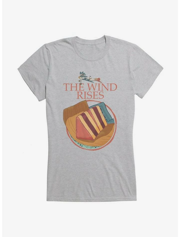 Best reviews of ⌛ Studio Ghibli The Wind Rises Cake Slices 👧 Girls T-Shirt 👏 - Image 3