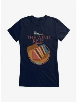 Best reviews of ⌛ Studio Ghibli The Wind Rises Cake Slices 👧 Girls T-Shirt 👏