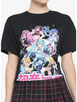 Best Sale 👏 Hatsune Miku Vocaloid Group 👧 Girls T-Shirt 🥰